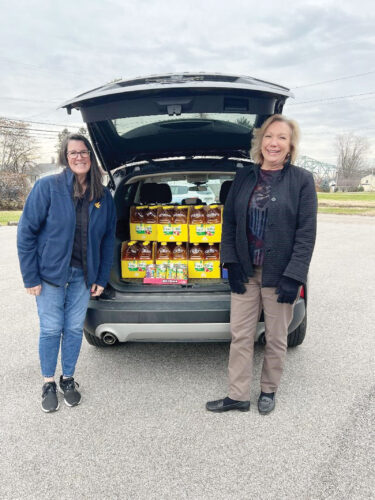 Helping out with food: Comfort Keepers complete successful food drive